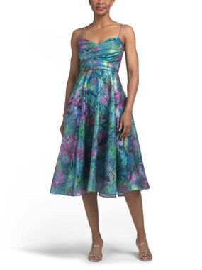 theia candace satin cocktail dress Theia | Dresses | New Theia Candace Wrap Cocktail Dress Size 4 Poppy Red  Satin Vneck Asymmetric